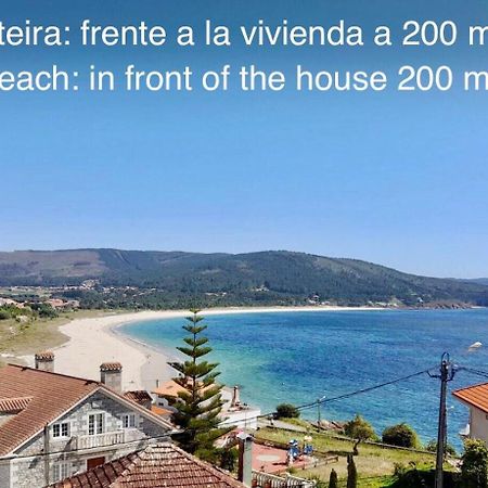 Refugio Climatico En Finisterre Frente A La Playa Apartment Bagian luar foto