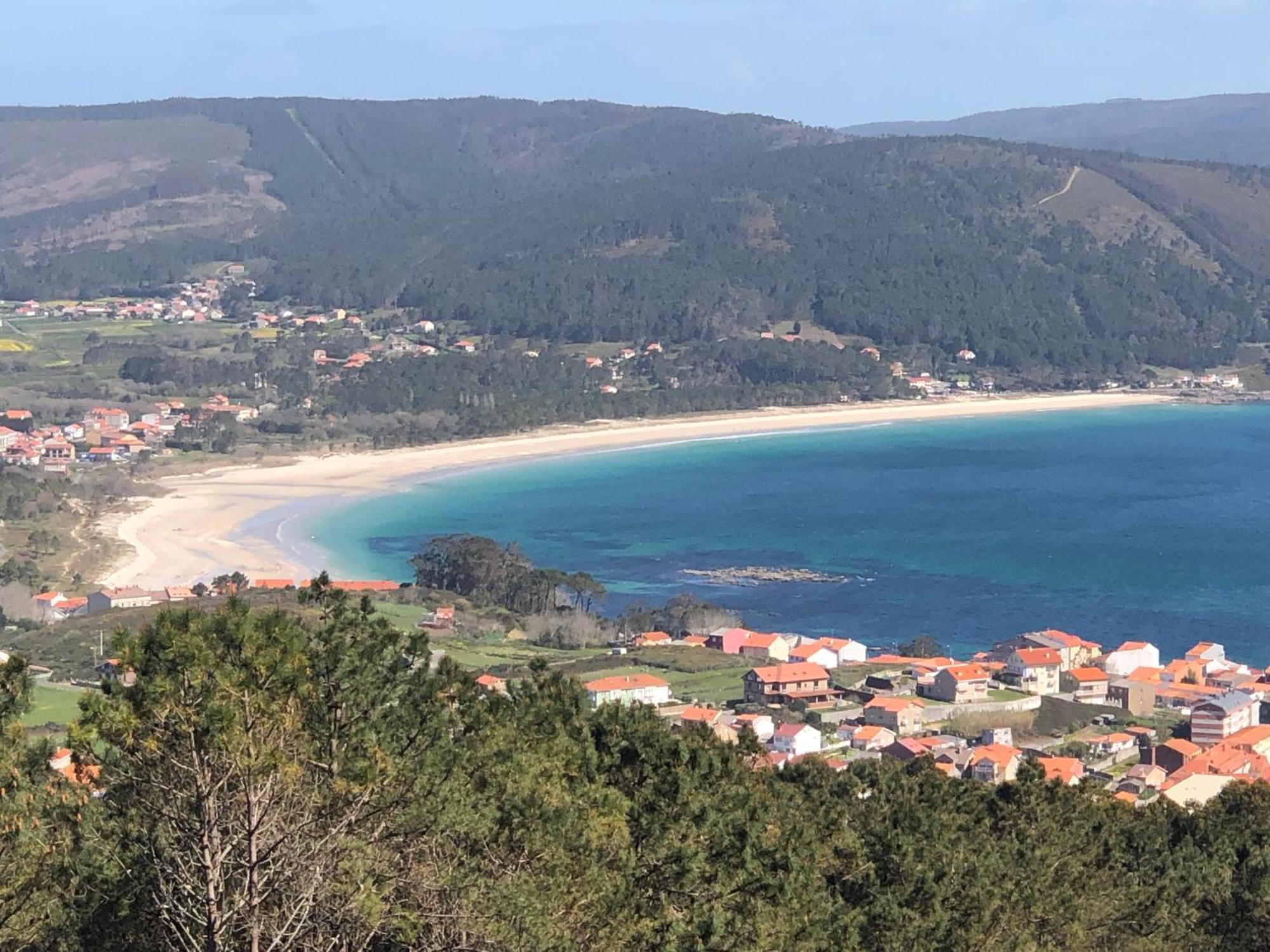 Refugio Climatico En Finisterre Frente A La Playa Apartment Bagian luar foto